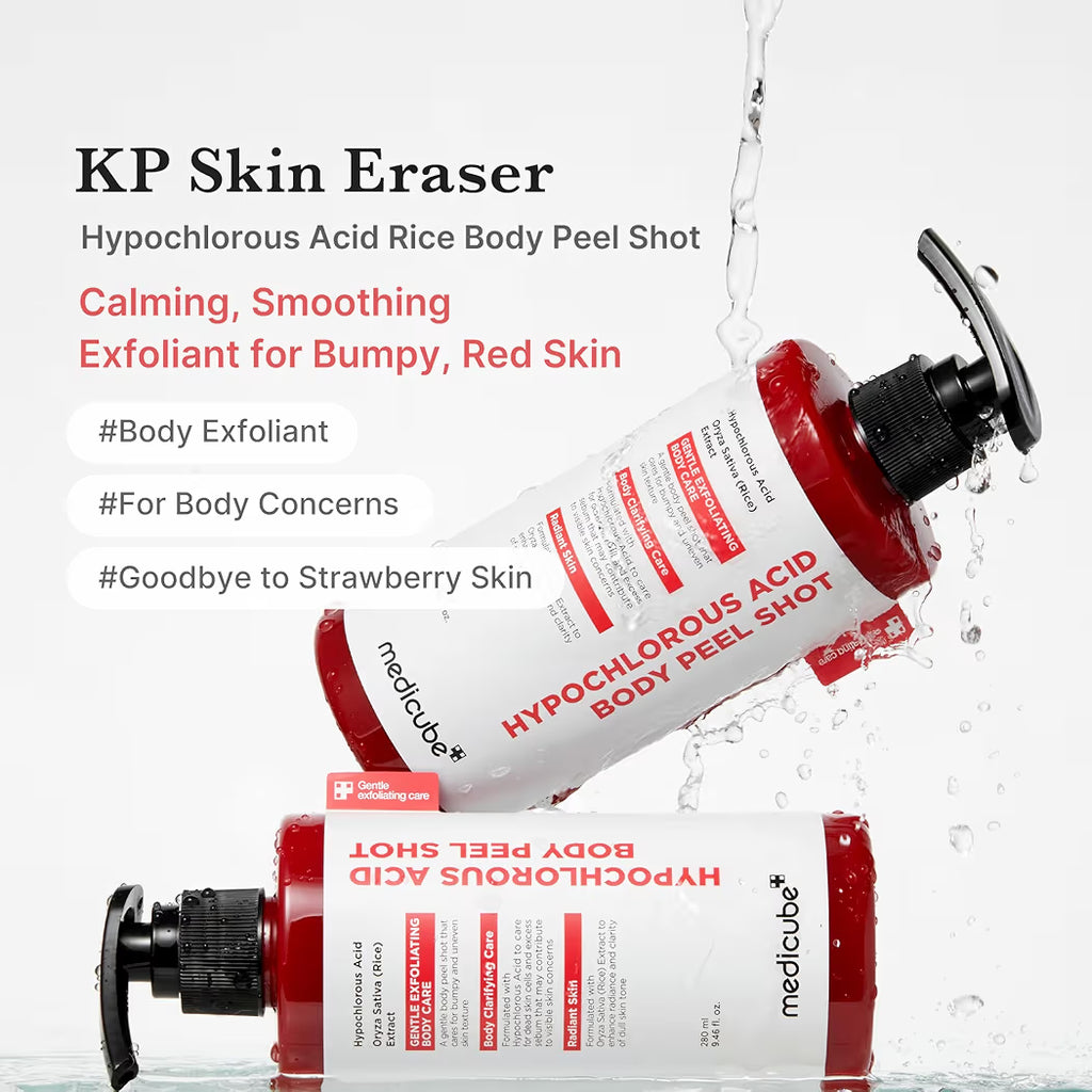 Hypochlorous Acid Body peel shot